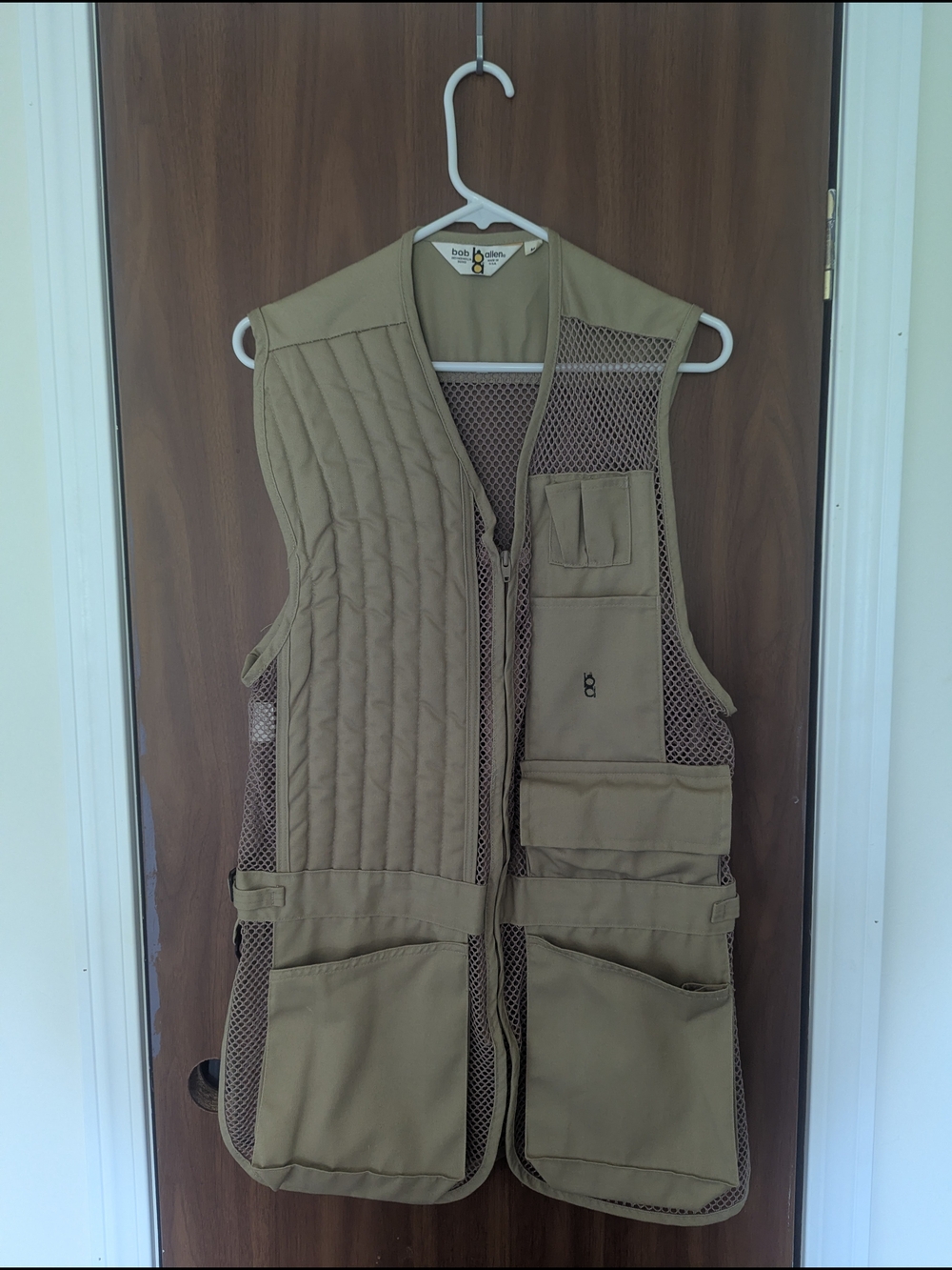 Bob Allen Men's Tan Shooting / Utility Vest